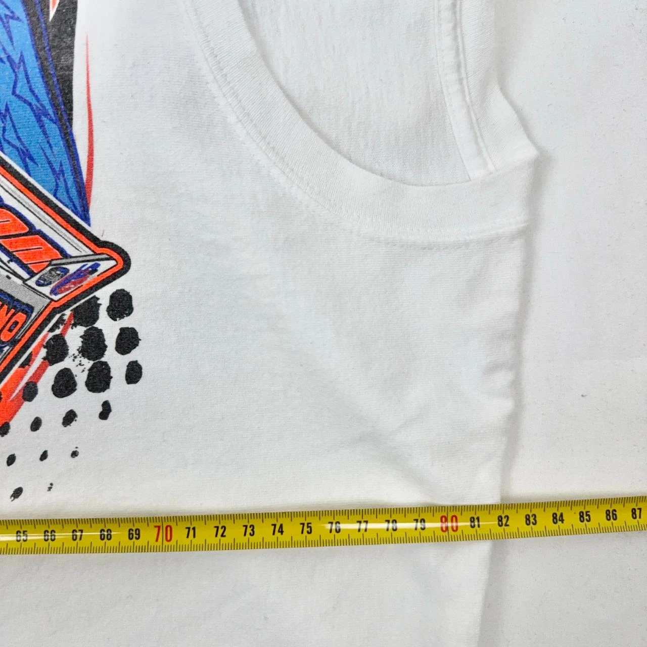 Chub Frank CFR Racing Grafisch T-shirt Wit 3XL Nascar Core – photo 7